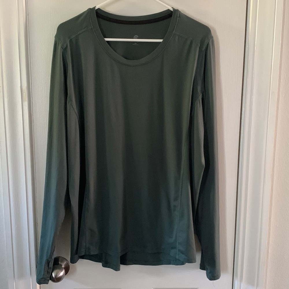 Champions Green Long Sleeve Athletic Shirt Size XXL #82